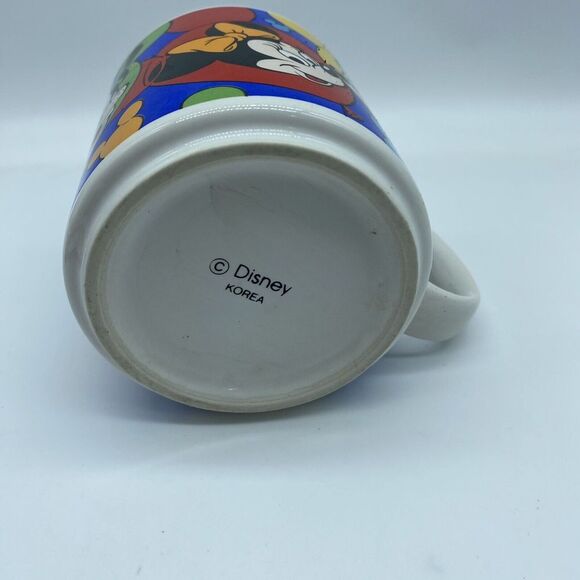 Disney Characters Coffee Mug Pluto Donald Goofy Minnie & Mickey - Picture 4 of 4